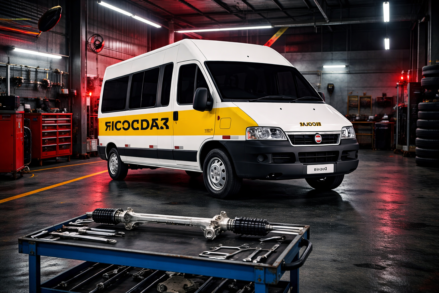 Quando trocar a caixa de direção da sua Van?